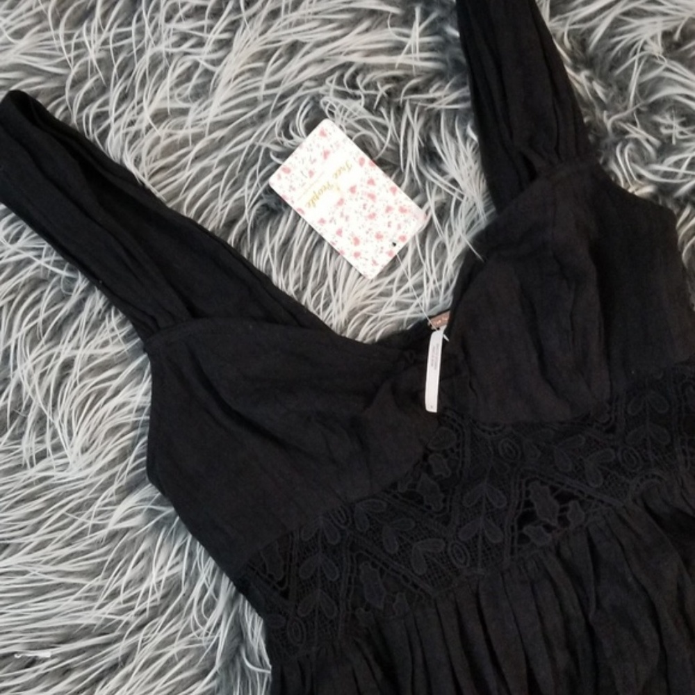 🍒NWT🍒 FREE PEOPLE CAUGHT YOUR EYE MAXI - Picture 7 of 8